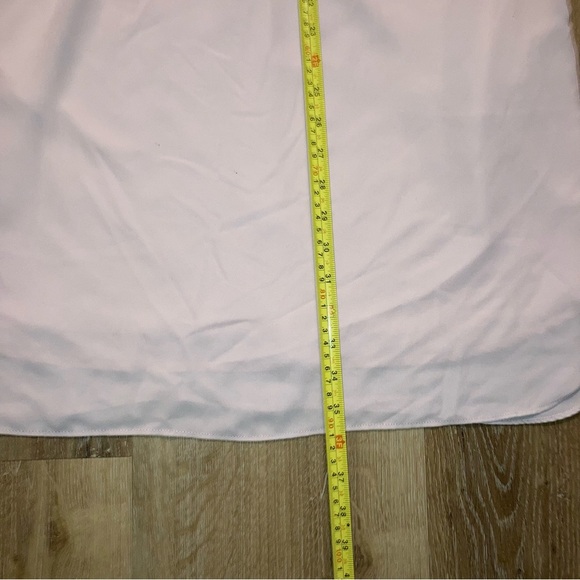 Banana Republic Women’s Ruffle-Front Dress |Pink | Romantic | Size 10 - Picture 9 of 15